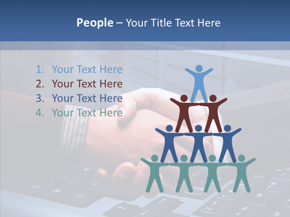 Online Greeting Agreement PowerPoint Template