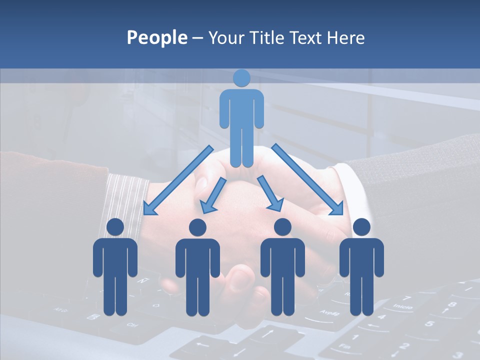 Online Greeting Agreement PowerPoint Template