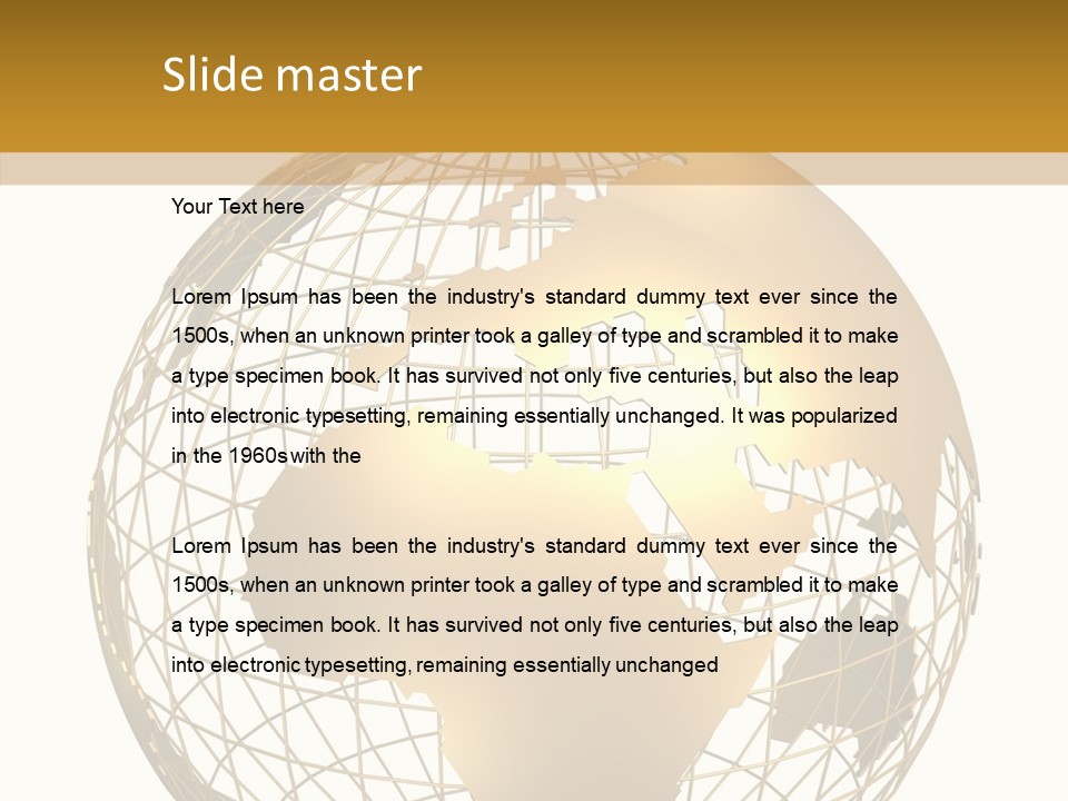 Europe Land Trip PowerPoint Template