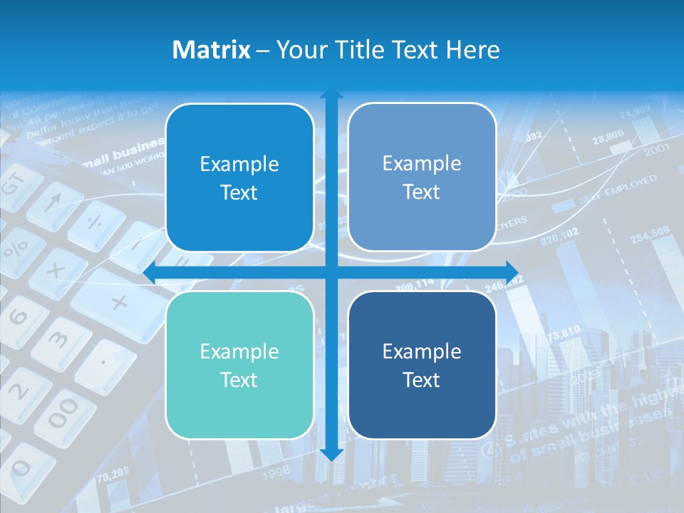 Count Note Figure PowerPoint Template