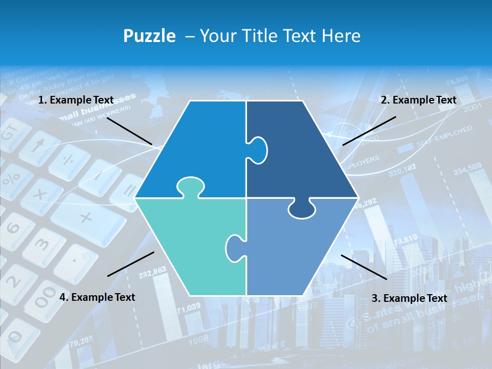 Count Note Figure PowerPoint Template