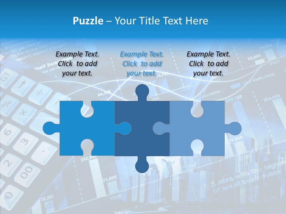 Count Note Figure PowerPoint Template