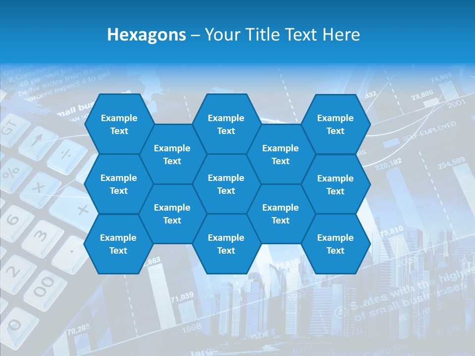 Count Note Figure PowerPoint Template