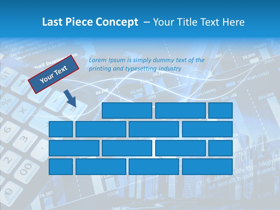 Count Note Figure PowerPoint Template