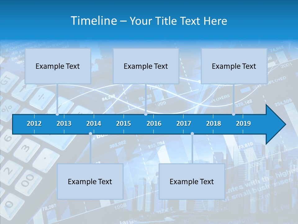 Count Note Figure PowerPoint Template