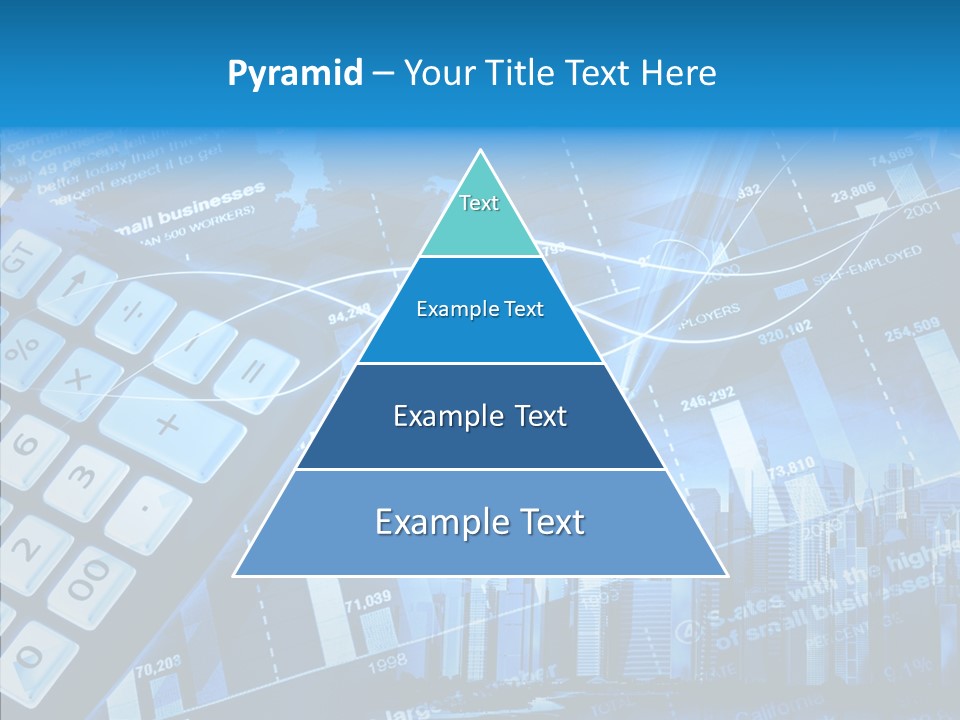 Count Note Figure PowerPoint Template