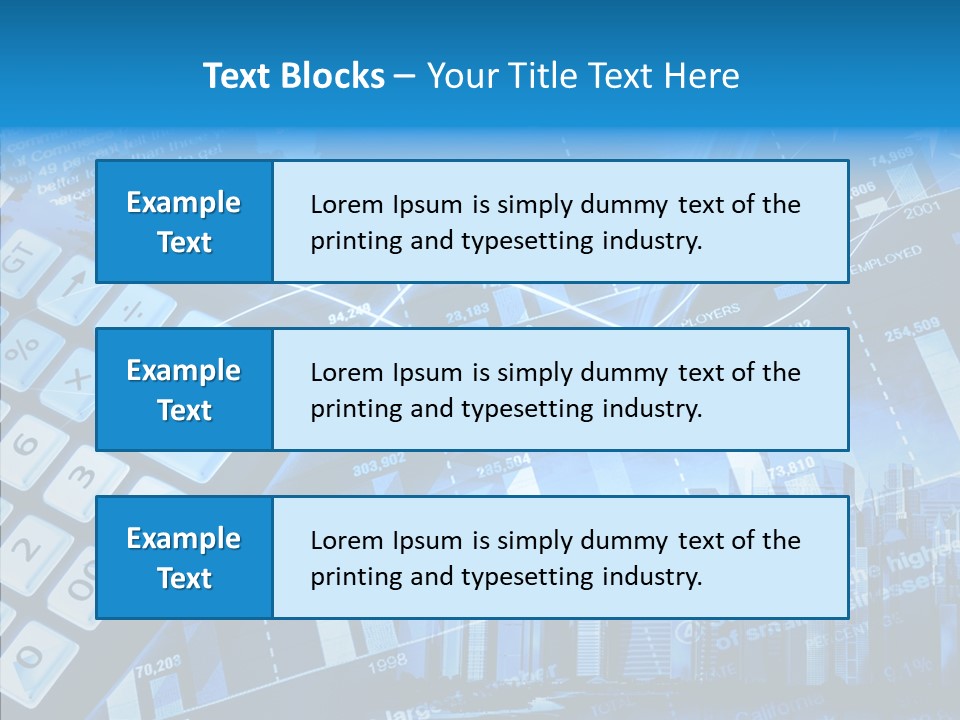 Count Note Figure PowerPoint Template