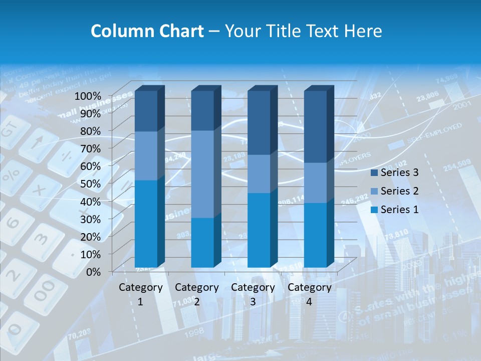Count Note Figure PowerPoint Template
