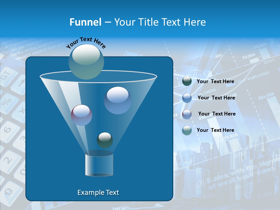 Count Note Figure PowerPoint Template