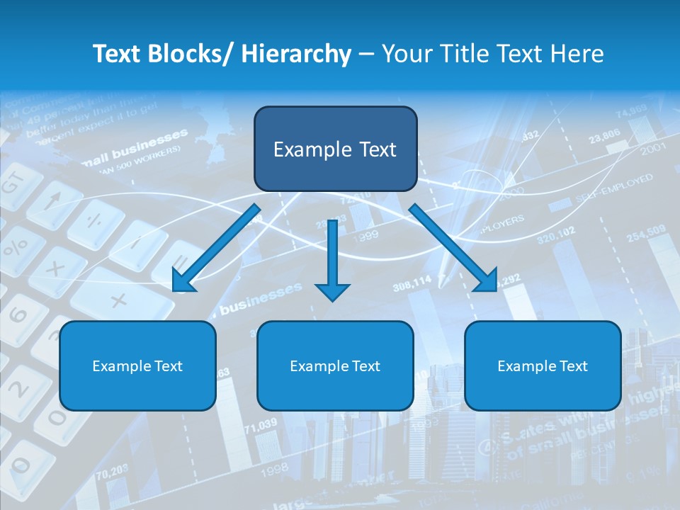 Count Note Figure PowerPoint Template