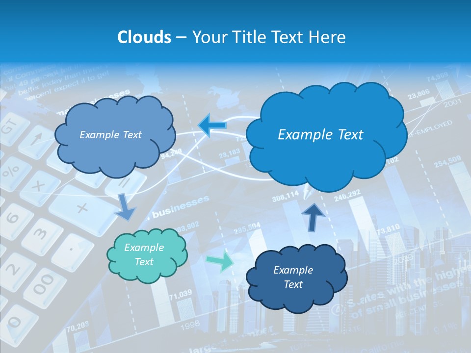 Count Note Figure PowerPoint Template