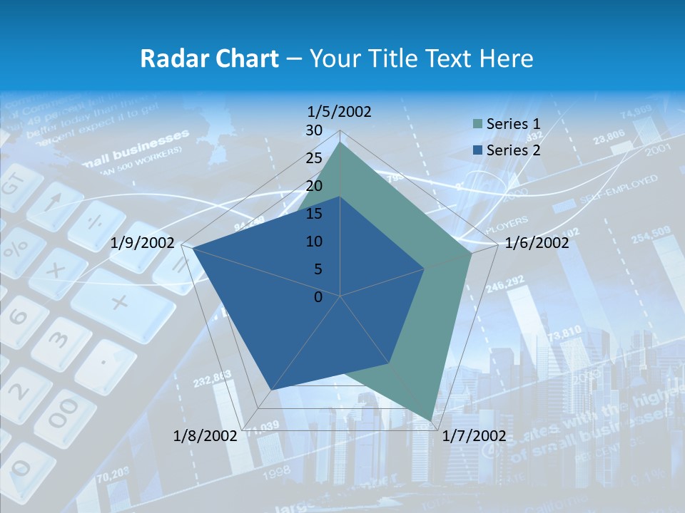 Count Note Figure PowerPoint Template