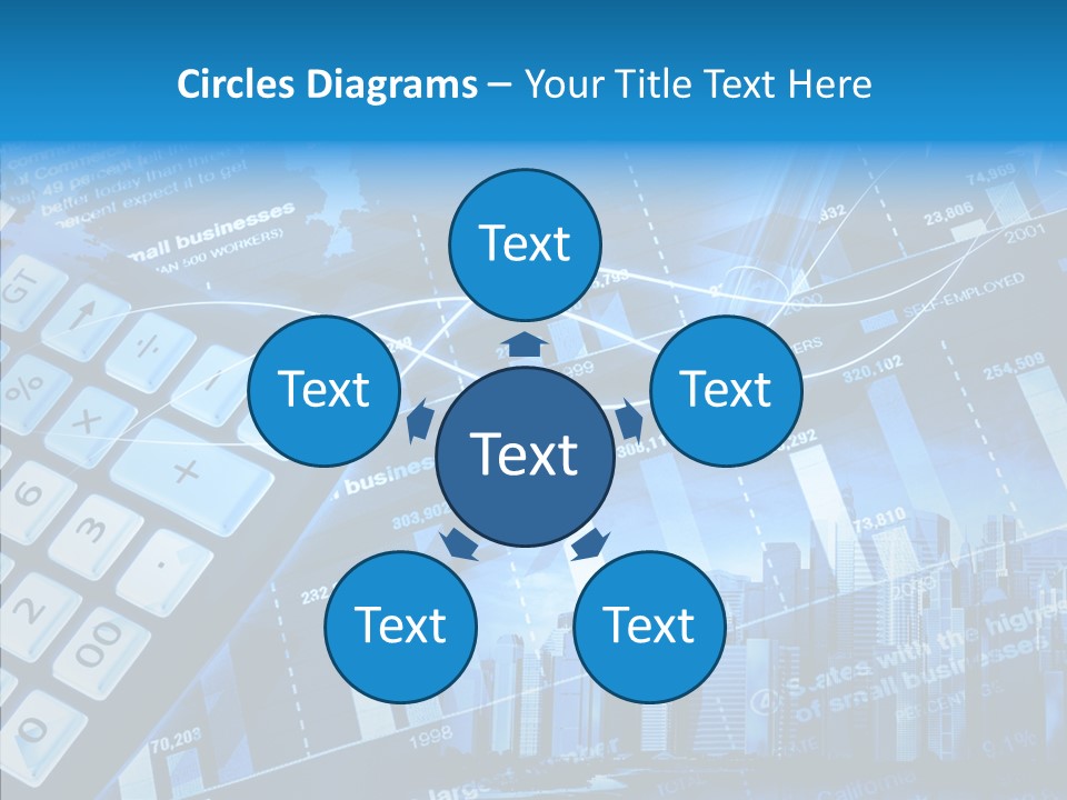 Count Note Figure PowerPoint Template