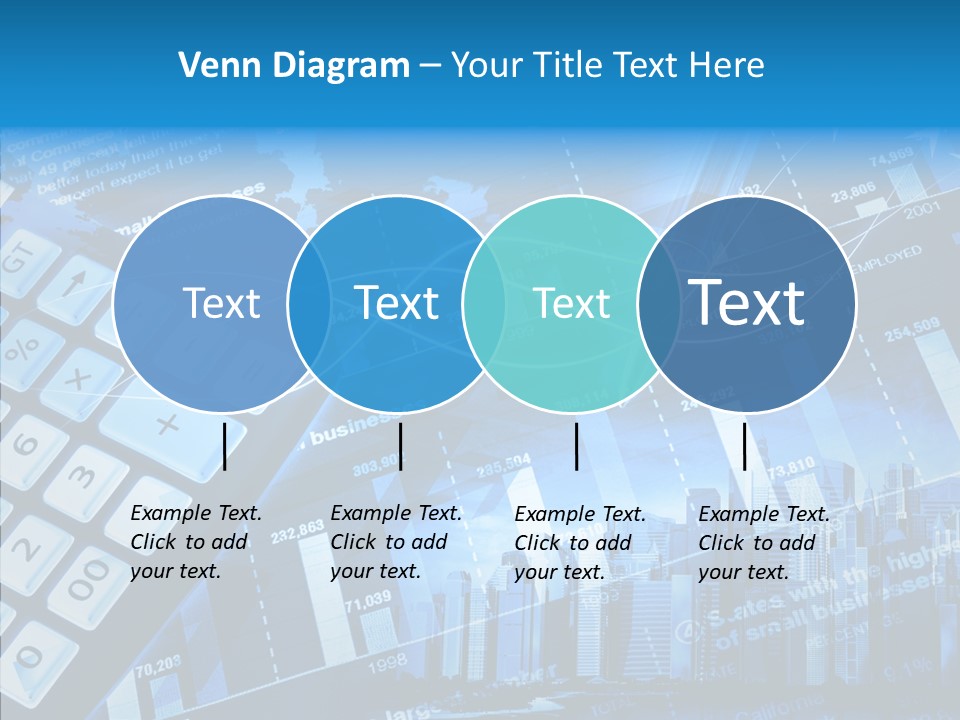 Count Note Figure PowerPoint Template
