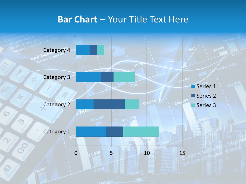 Count Note Figure PowerPoint Template