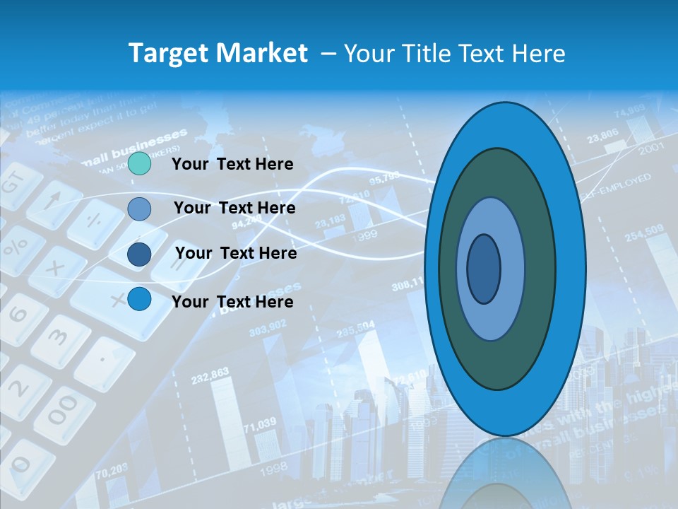 Count Note Figure PowerPoint Template