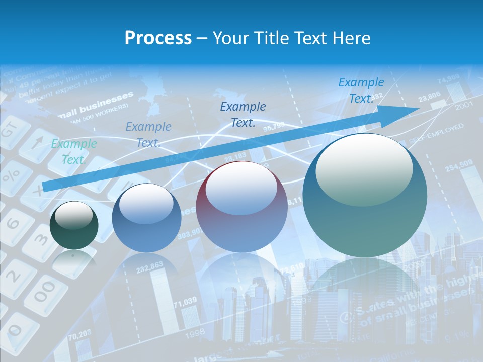 Count Note Figure PowerPoint Template