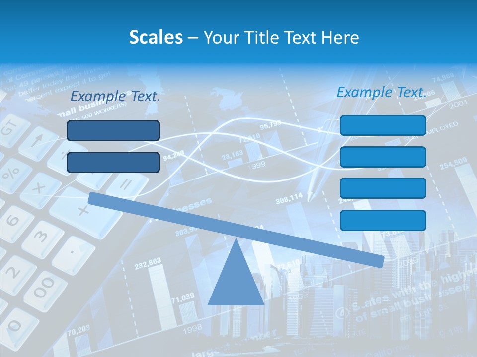 Count Note Figure PowerPoint Template