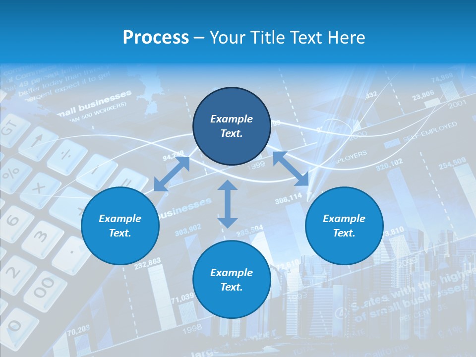 Count Note Figure PowerPoint Template
