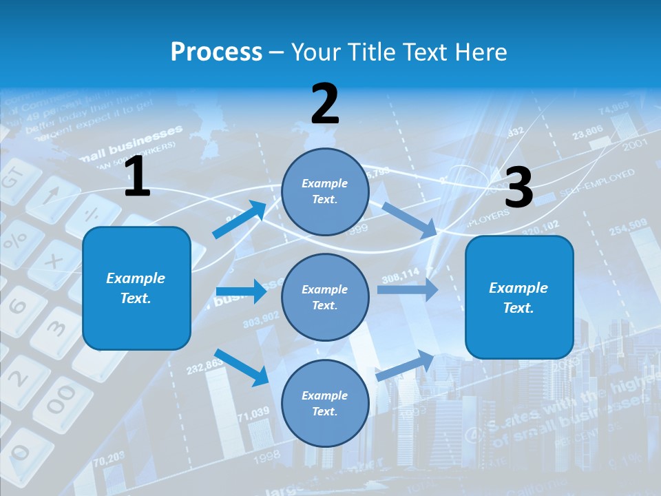 Count Note Figure PowerPoint Template