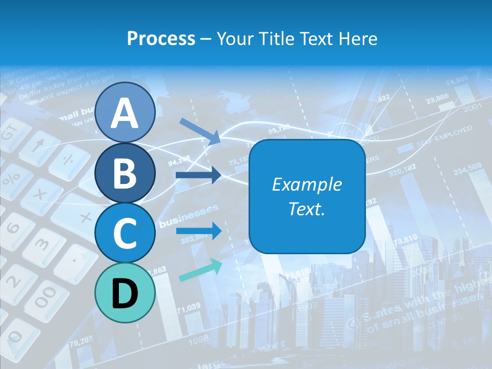 Count Note Figure PowerPoint Template