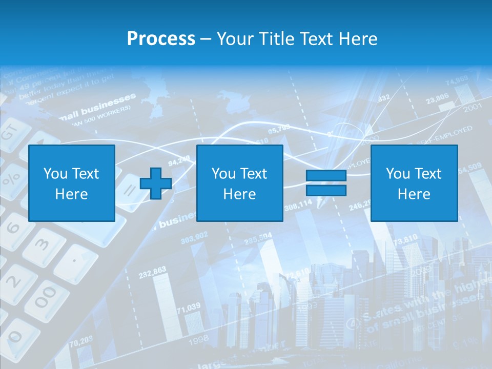 Count Note Figure PowerPoint Template