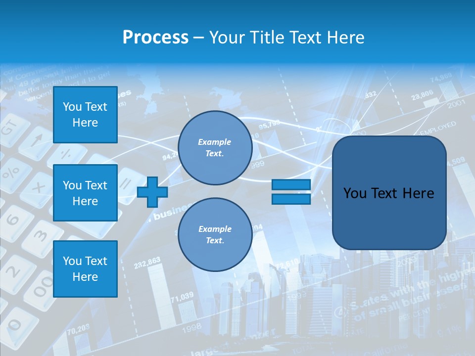 Count Note Figure PowerPoint Template