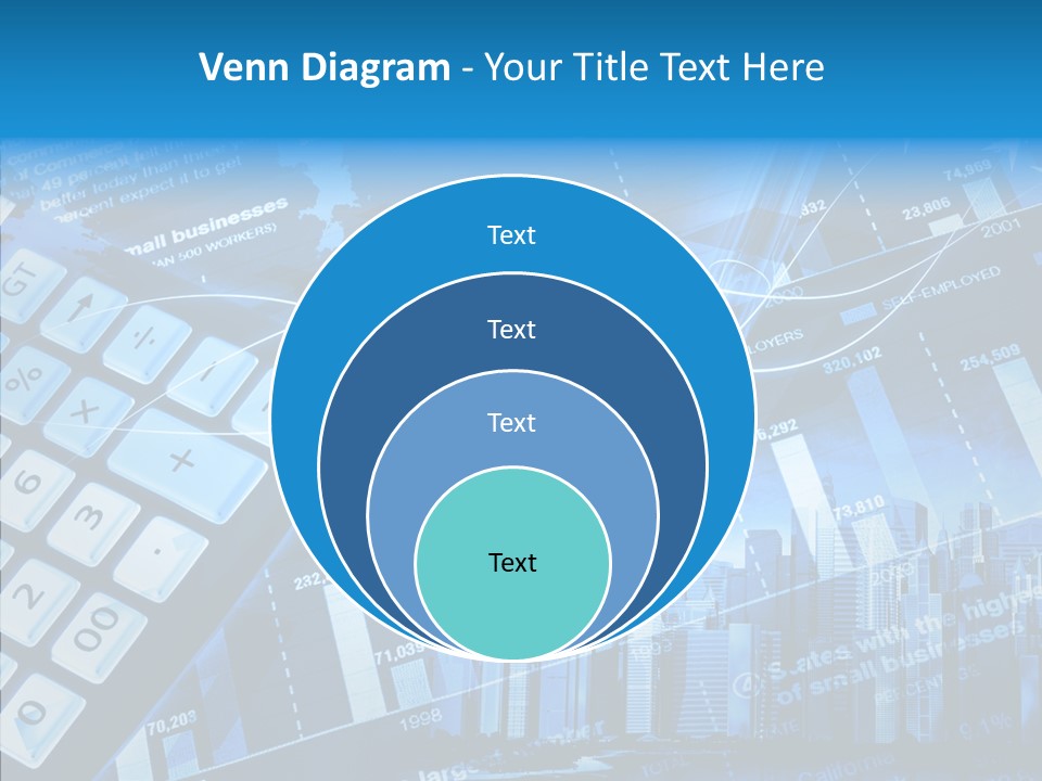 Count Note Figure PowerPoint Template