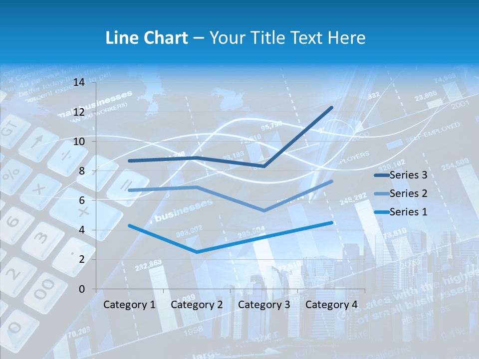 Count Note Figure PowerPoint Template