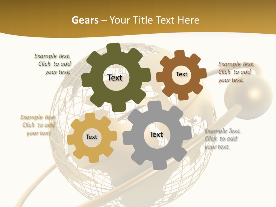 Atmosphere Astronomy Trade PowerPoint Template