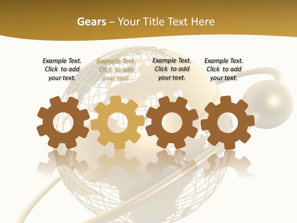 Atmosphere Astronomy Trade PowerPoint Template