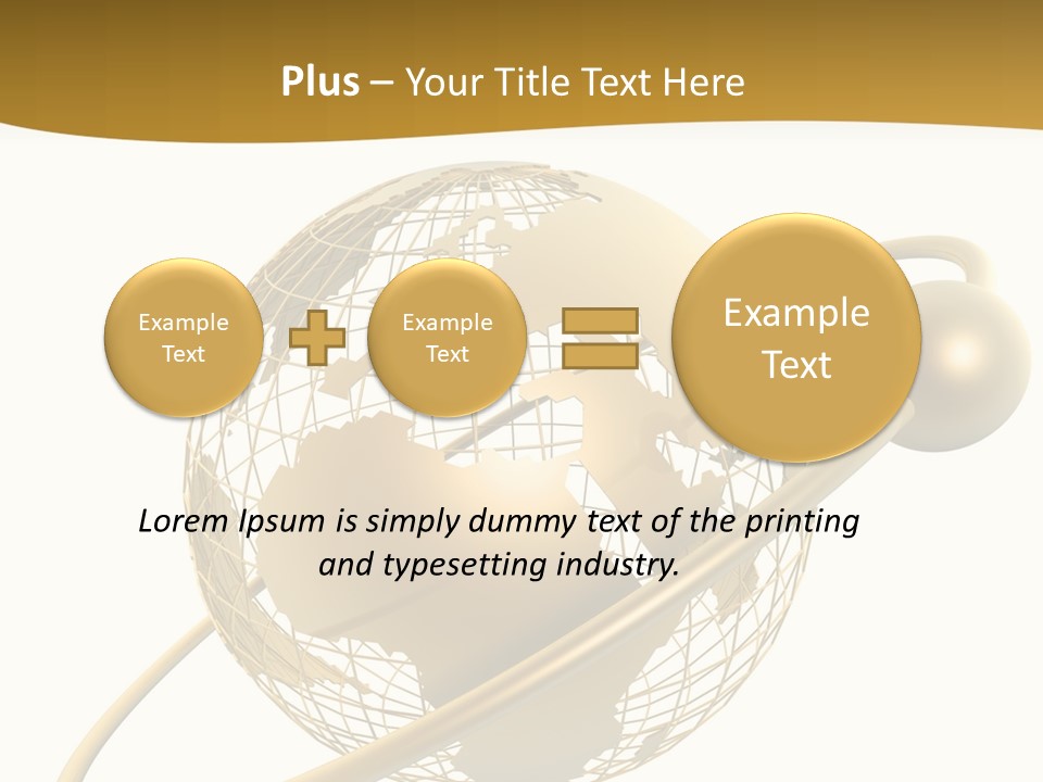 Atmosphere Astronomy Trade PowerPoint Template