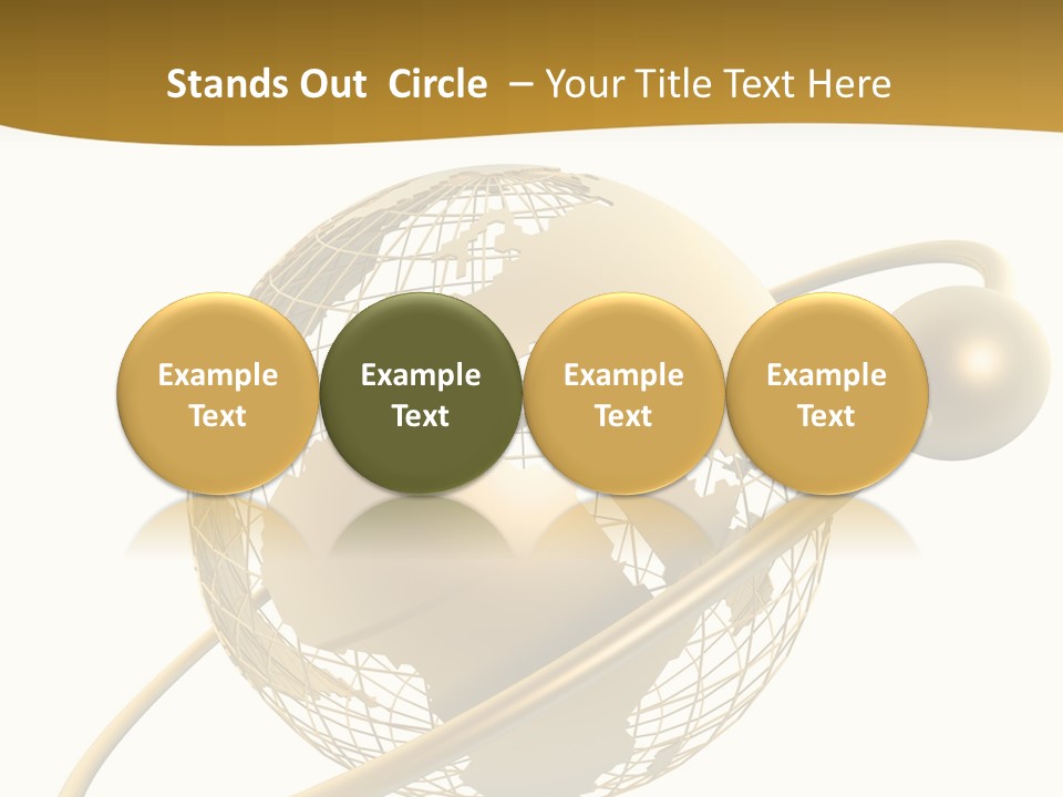 Atmosphere Astronomy Trade PowerPoint Template