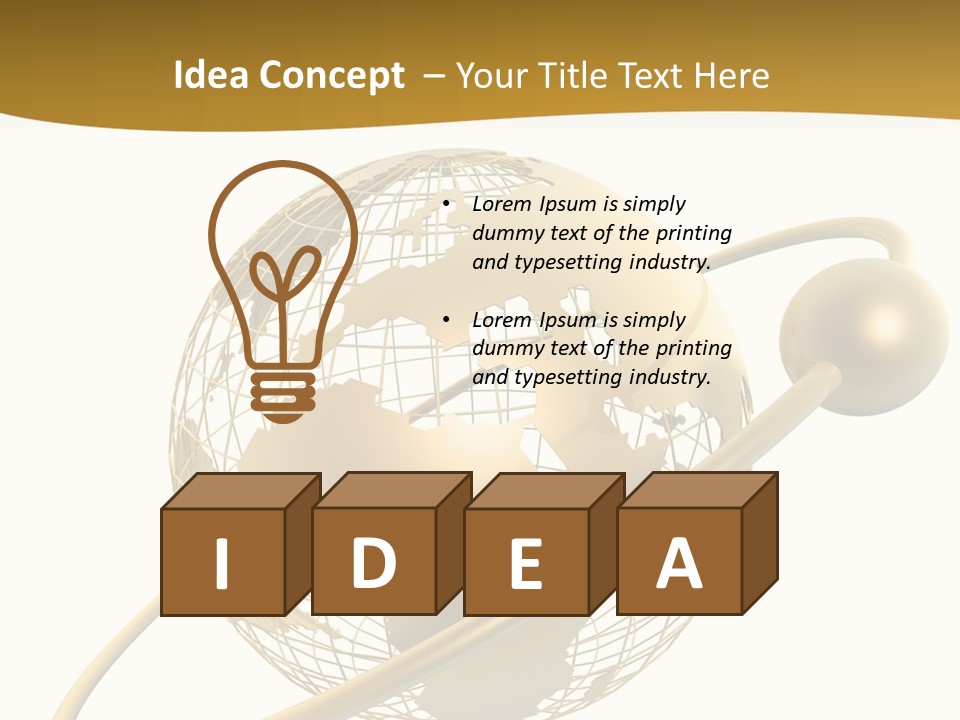Atmosphere Astronomy Trade PowerPoint Template