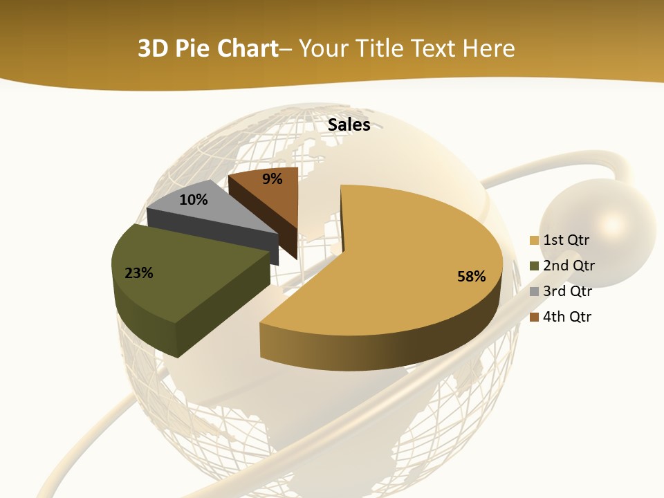 Atmosphere Astronomy Trade PowerPoint Template