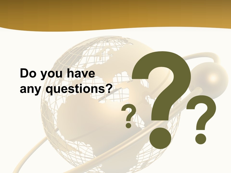 Atmosphere Astronomy Trade PowerPoint Template