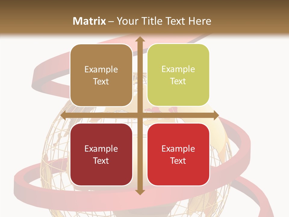 Object Route West PowerPoint Template