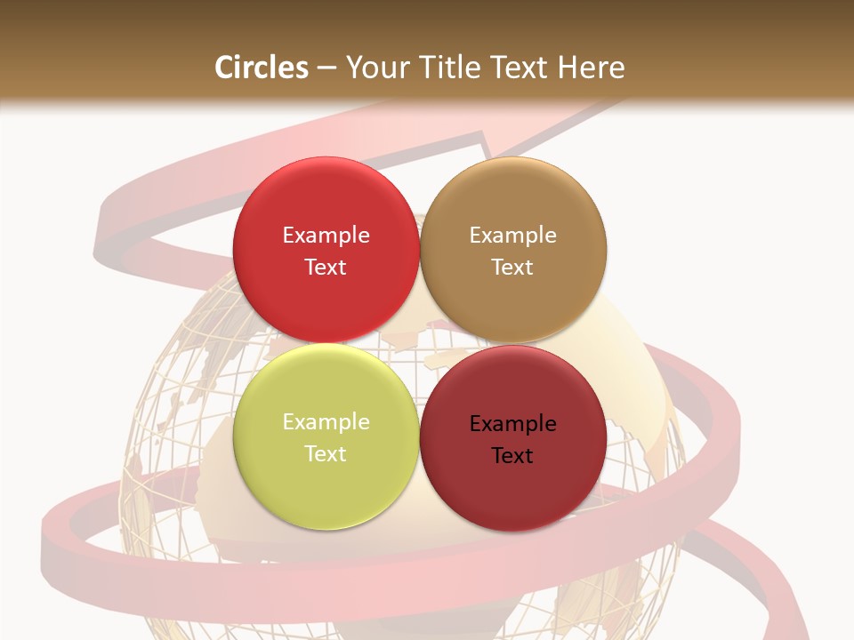 Object Route West PowerPoint Template