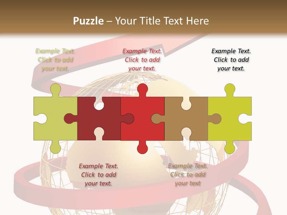 Object Route West PowerPoint Template