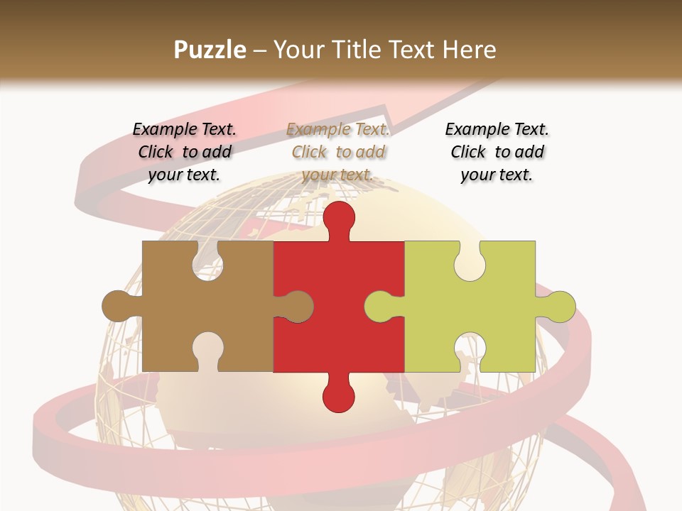 Object Route West PowerPoint Template