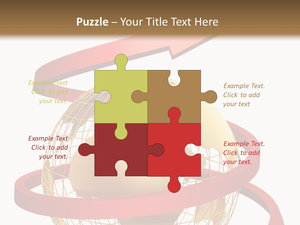 Object Route West PowerPoint Template