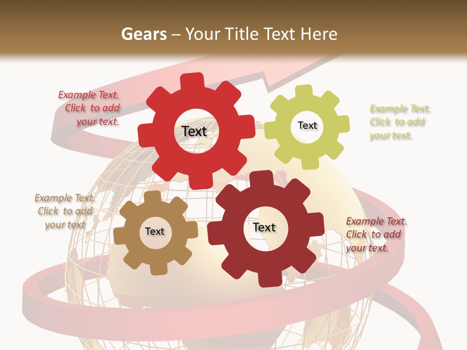 Object Route West PowerPoint Template