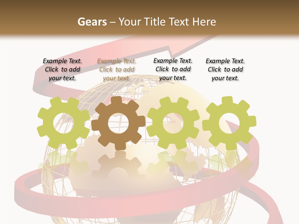 Object Route West PowerPoint Template