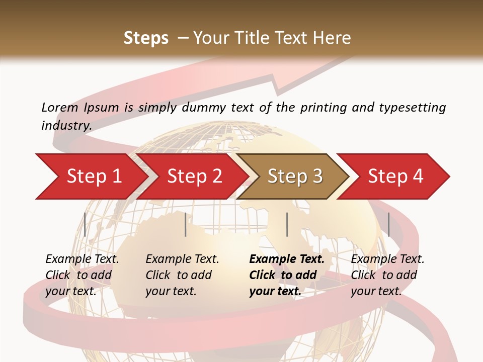 Object Route West PowerPoint Template