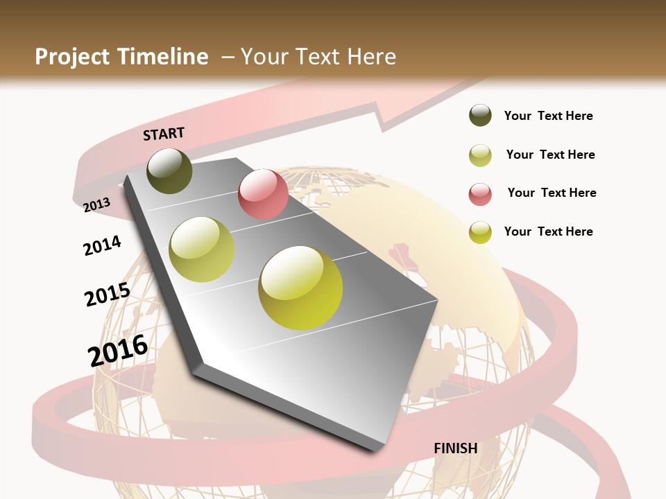 Object Route West PowerPoint Template