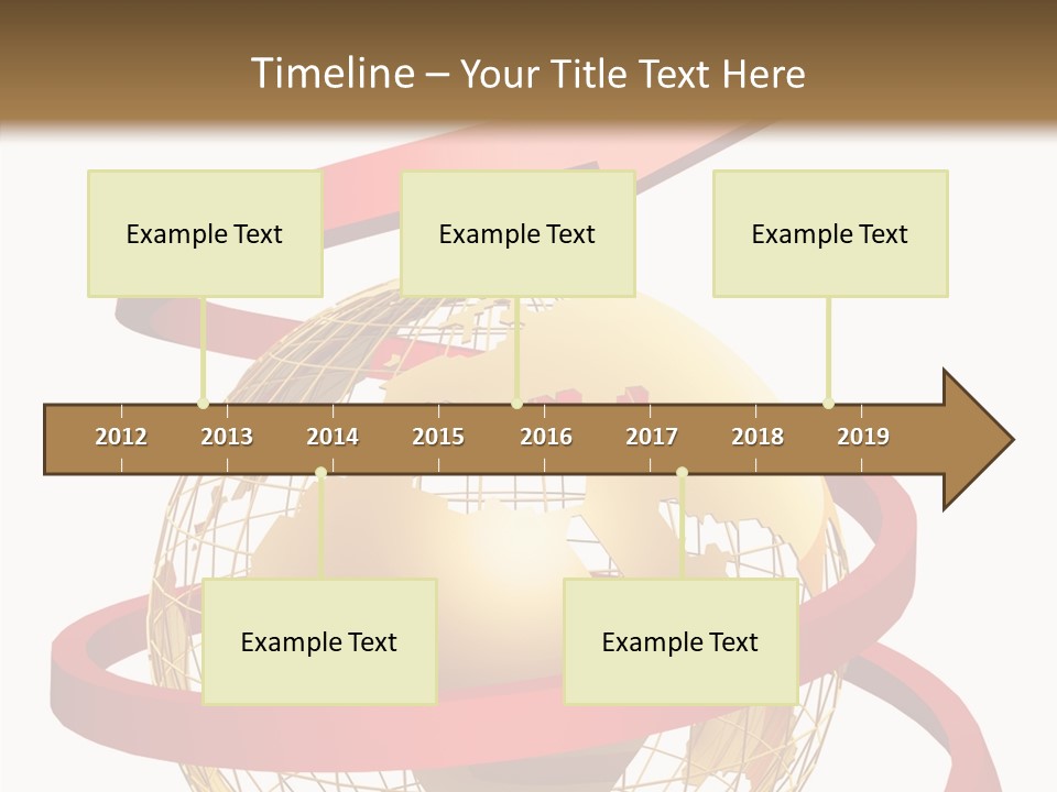 Object Route West PowerPoint Template