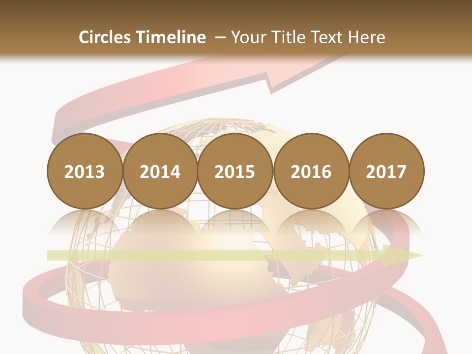 Object Route West PowerPoint Template