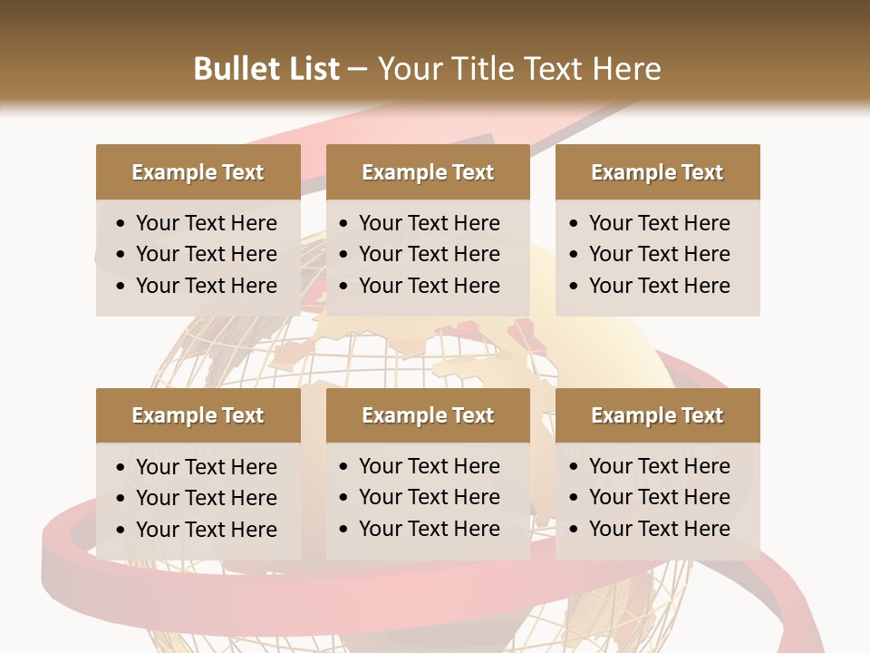 Object Route West PowerPoint Template