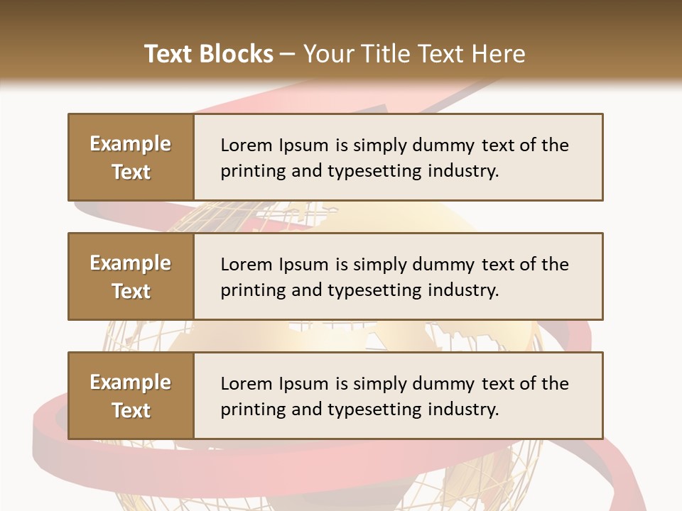 Object Route West PowerPoint Template