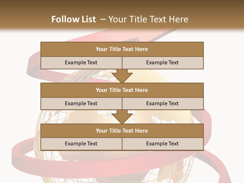 Object Route West PowerPoint Template